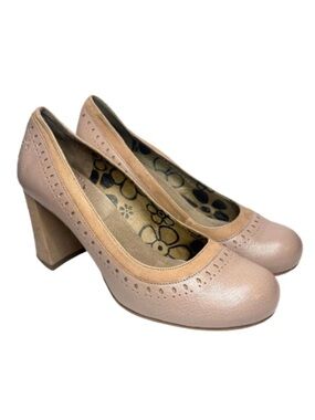 Fly London Beige Leather Pumps | 41